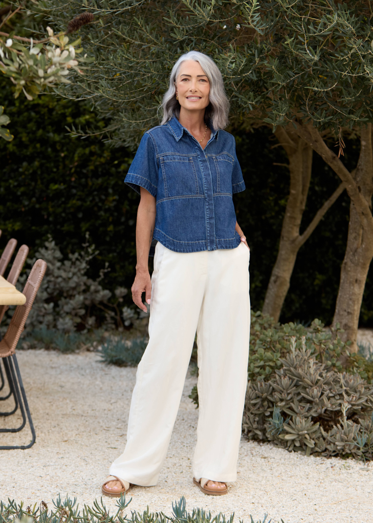 SADIE DENIM SHIRT