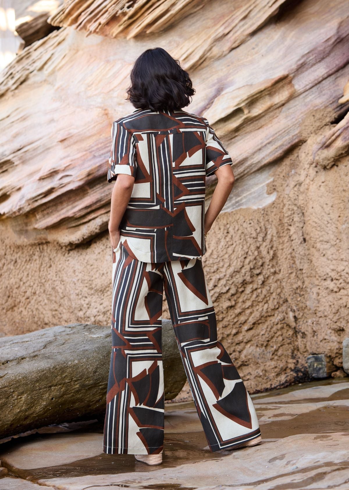 FENTON PANT - INES PRINT