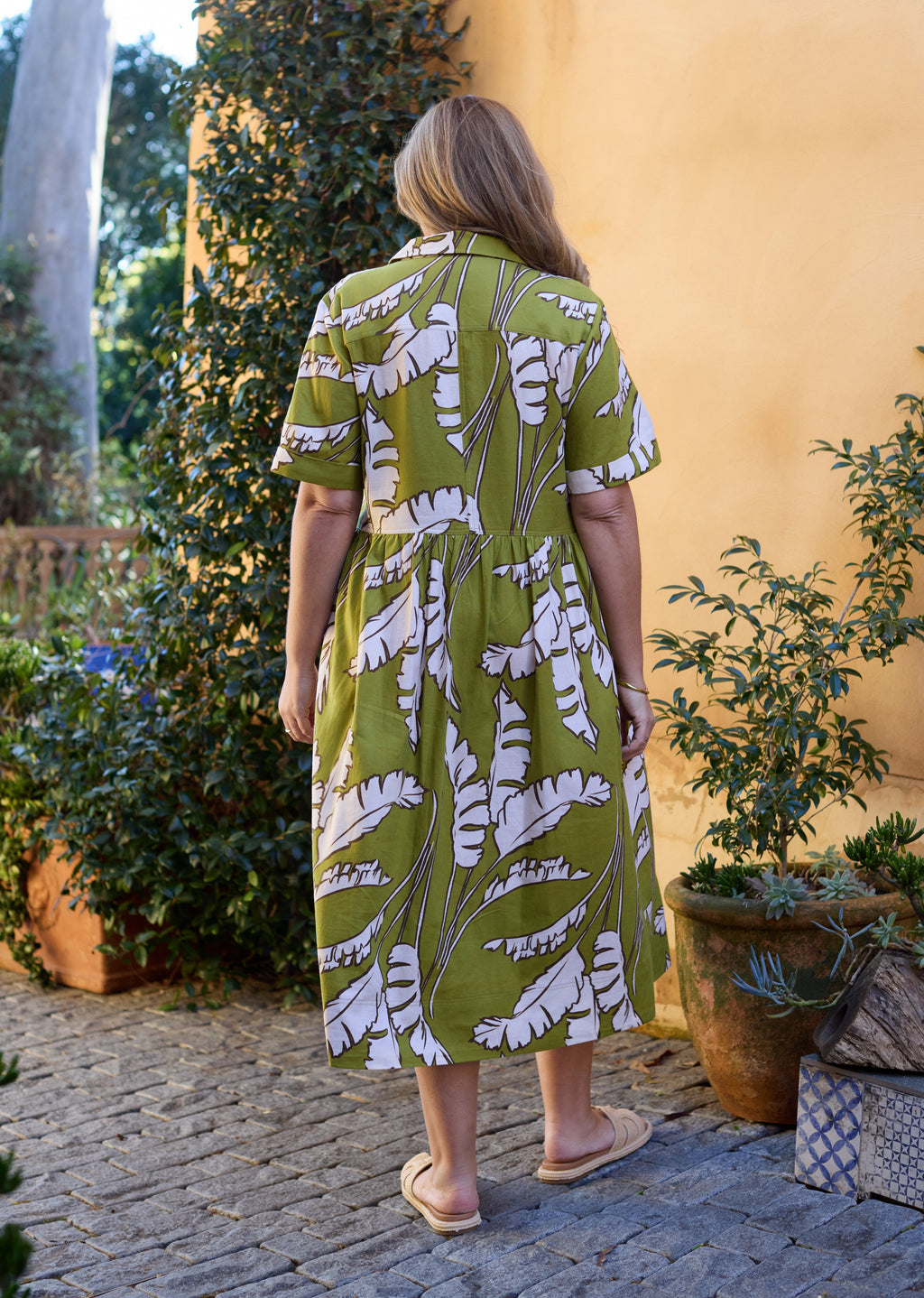 GISELLE SHIRTDRESS - ANOUK PRINT - PETITE