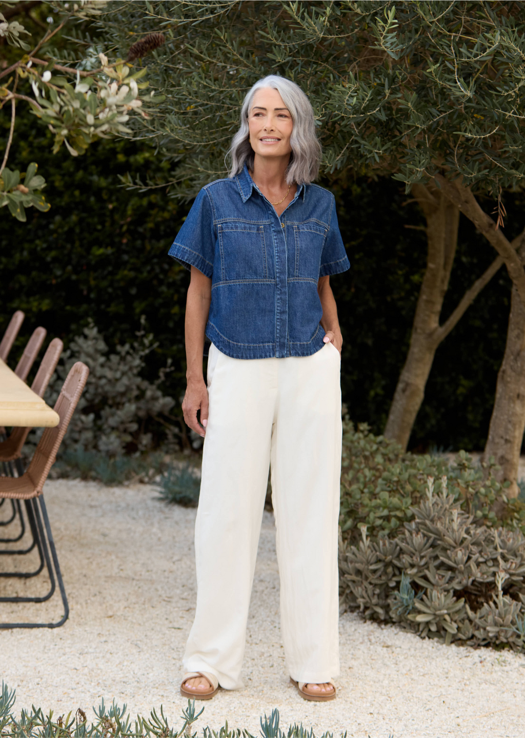 SADIE DENIM SHIRT