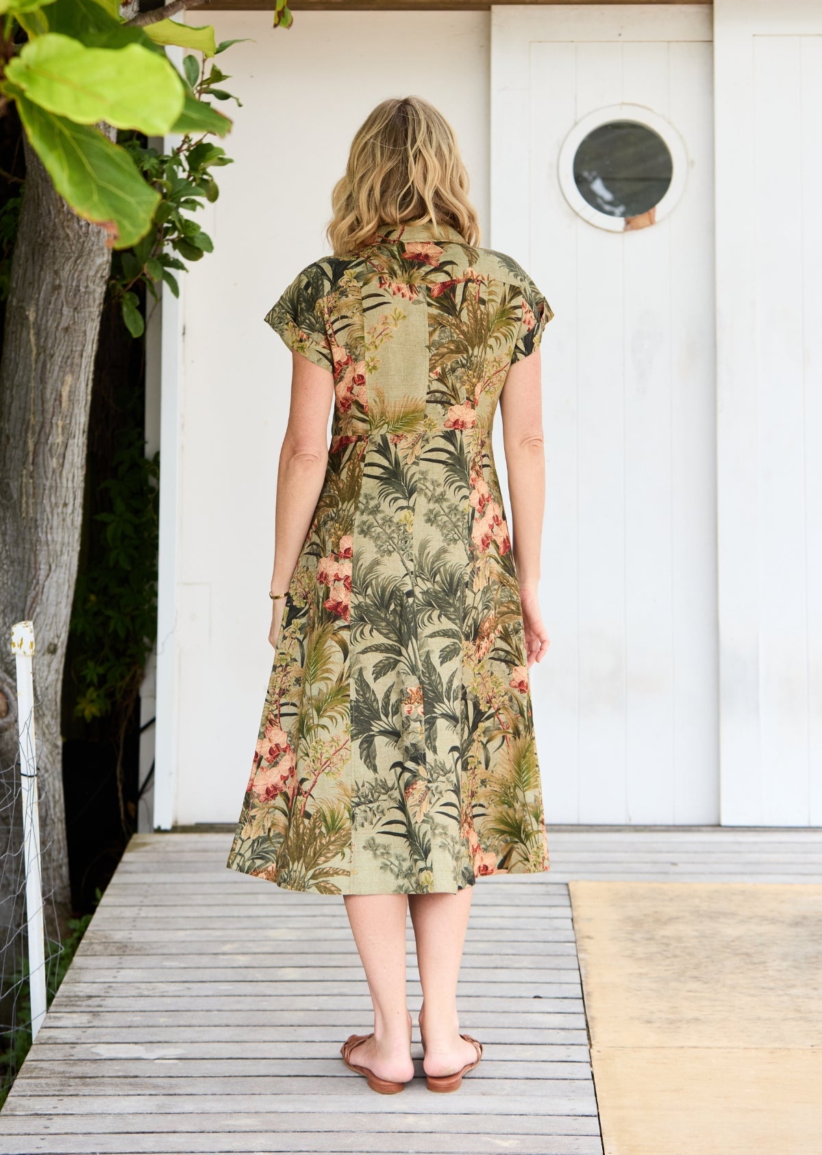 SABINE SHIRTDRESS - ISOLA PRINT