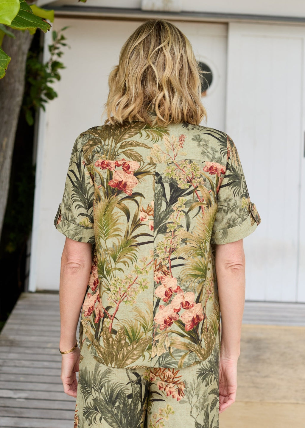 SABINE SHIRT - ISOLA PRINT