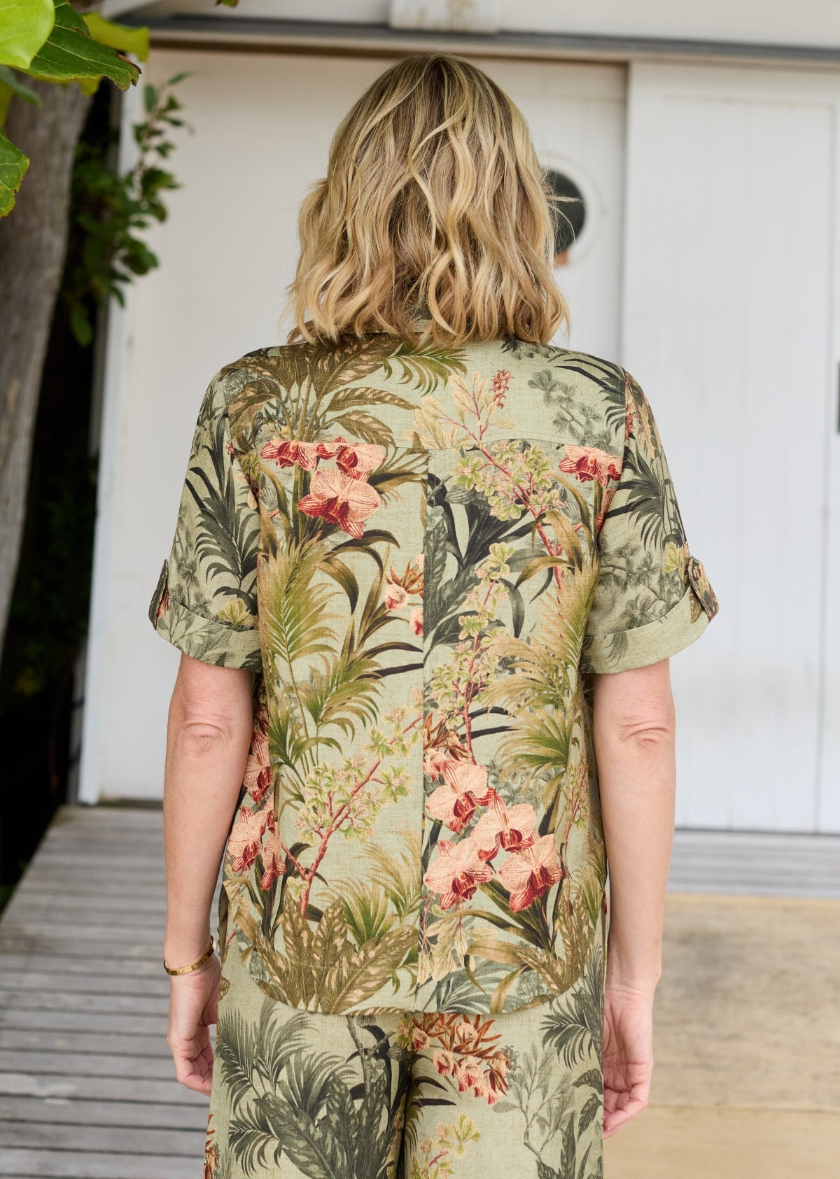 SABINE SHIRT - ISOLA PRINT