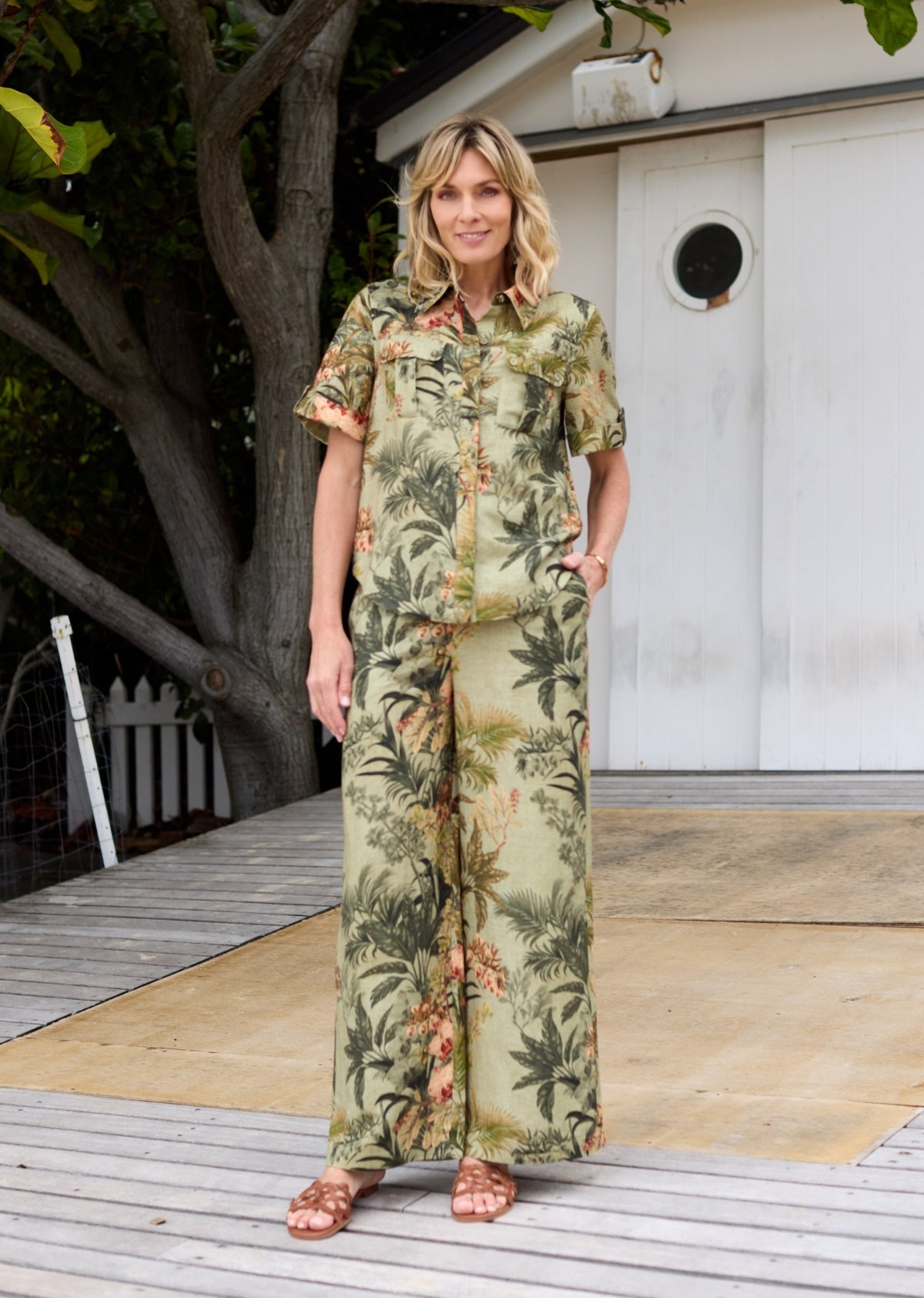 FENTON PANT - ISOLA PRINT