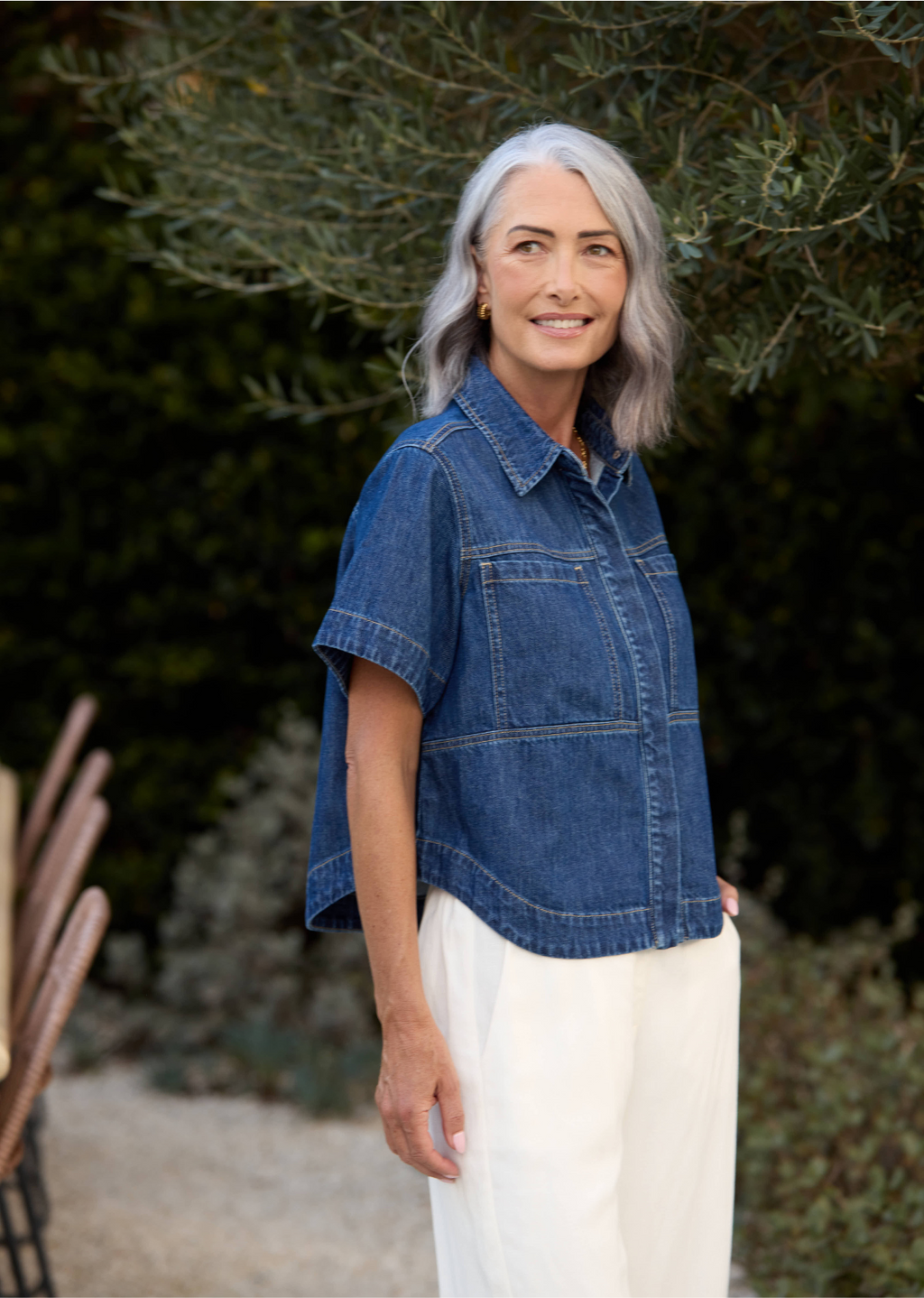 SADIE DENIM SHIRT