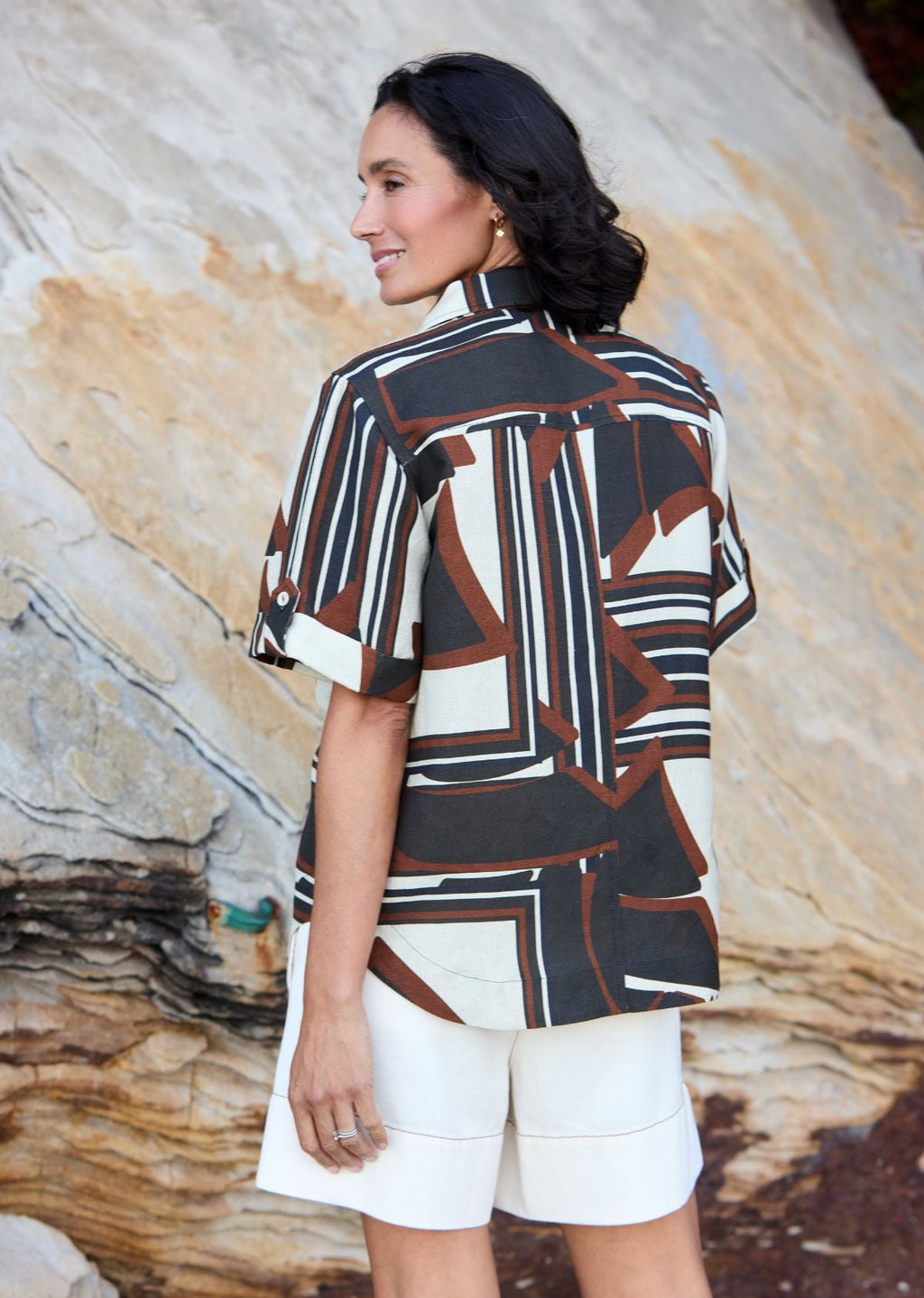 SABINE SHIRT - INES PRINT