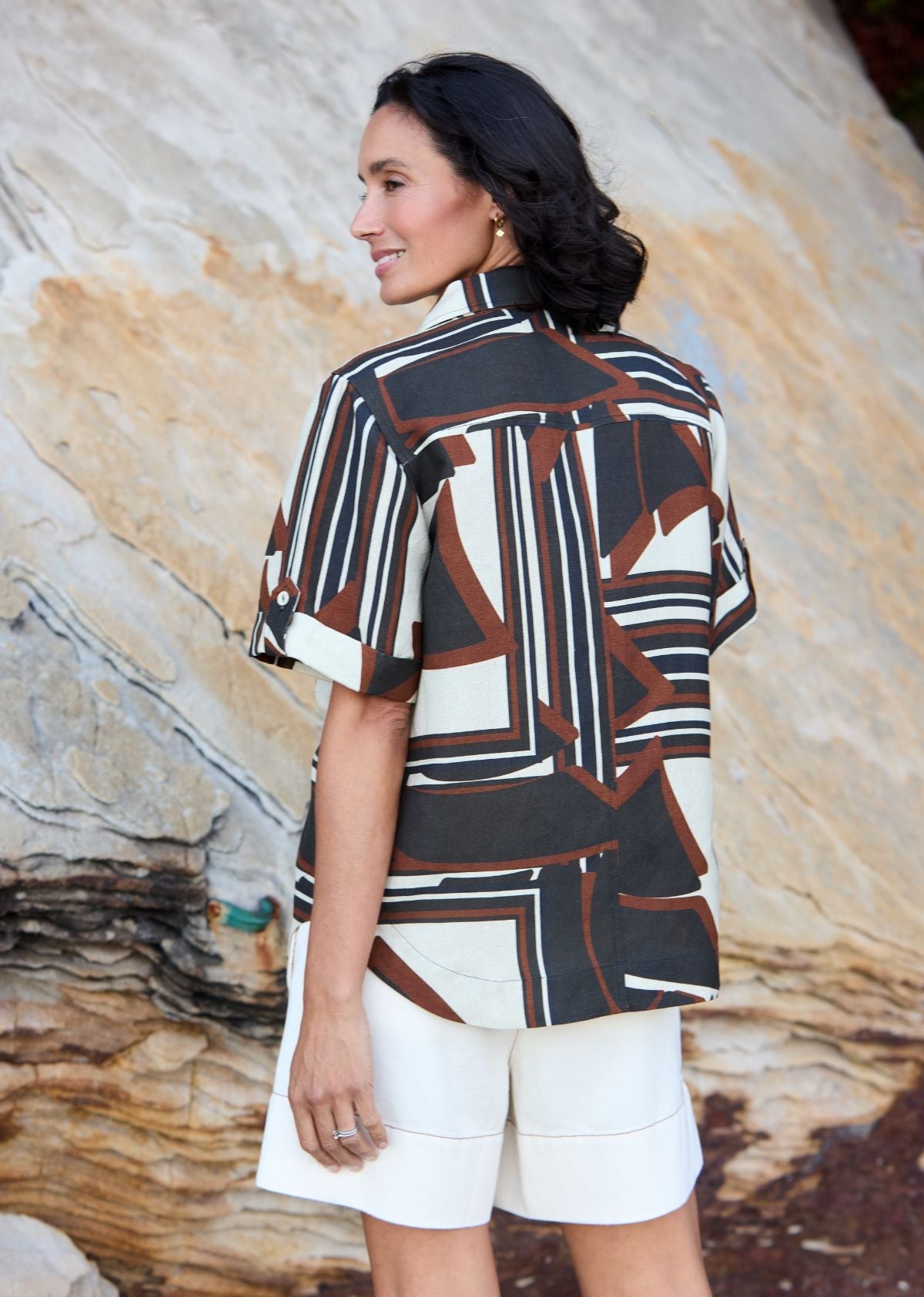SABINE SHIRT - INES PRINT