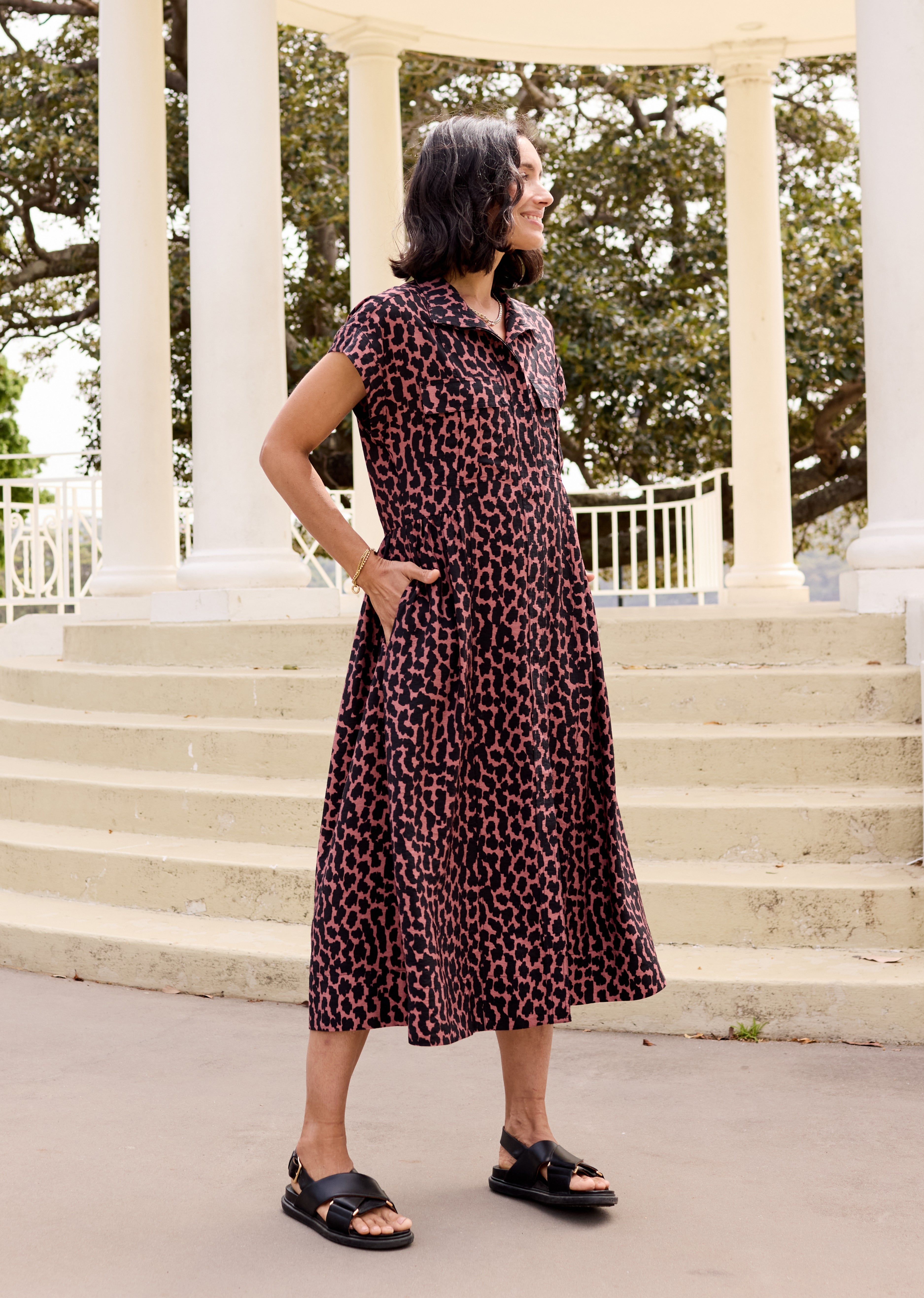 AMELIE DRESS - SORAYA PRINT - PETITE