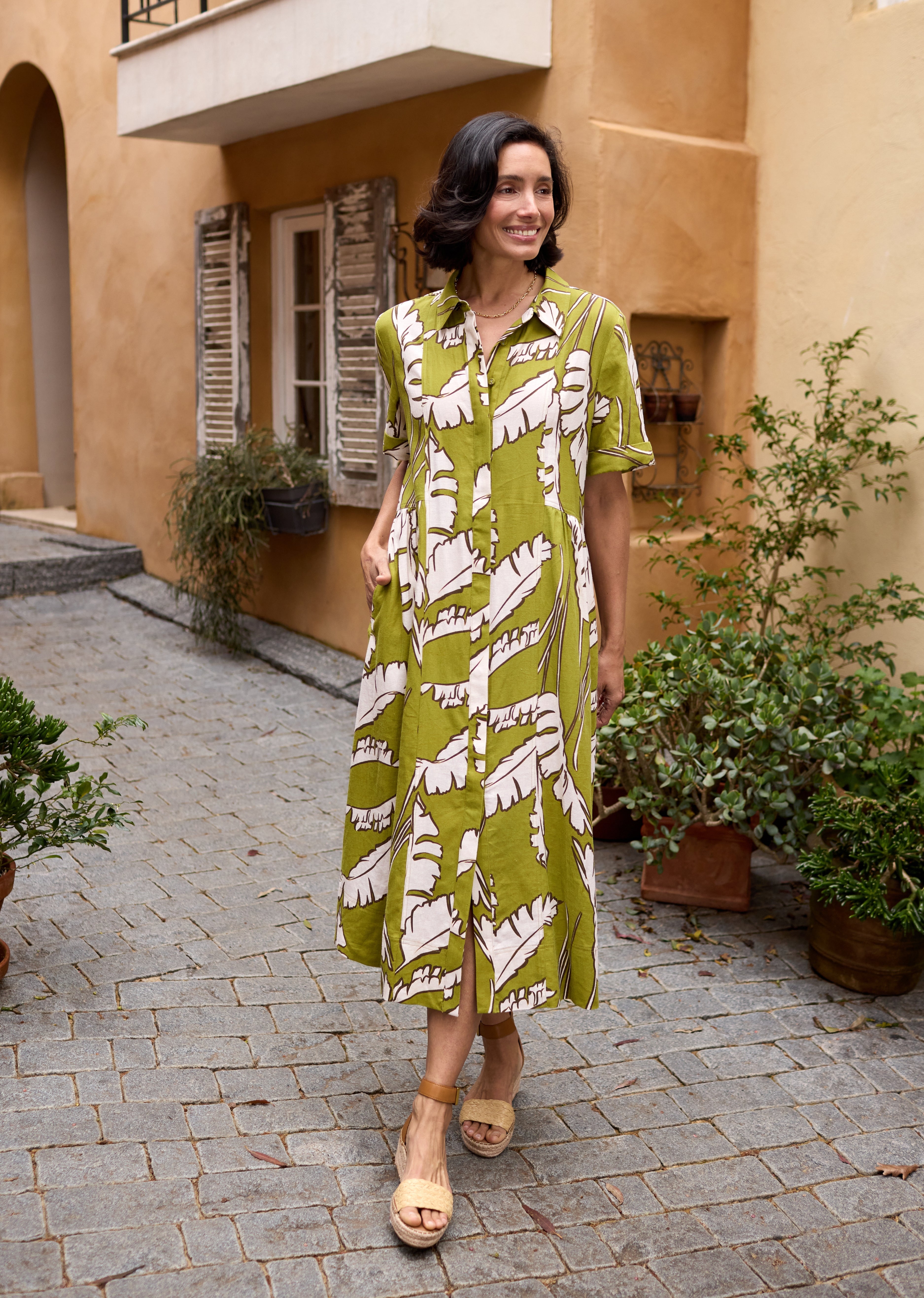 GISELLE SHIRTDRESS - ANOUK PRINT
