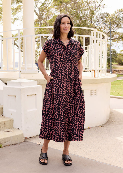AMELIE DRESS - SORAYA PRINT - PETITE