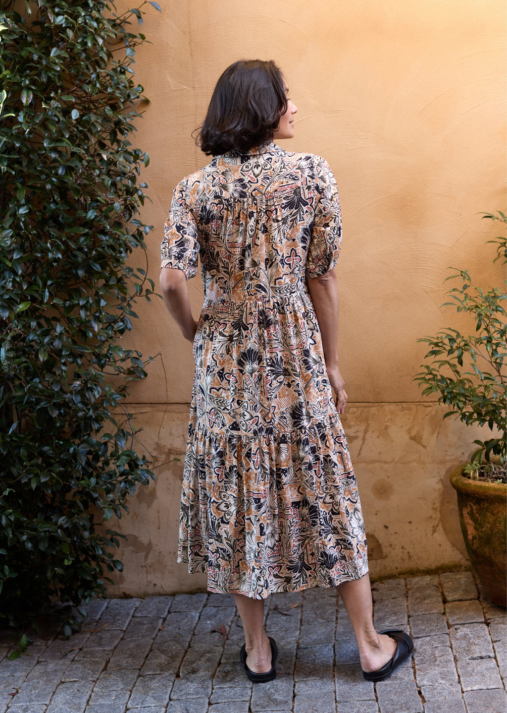 MARNIE PRINT DRESS - ZAHARA PRINT
