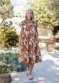HARPER SHIRTDRESS - PEONY PRINT