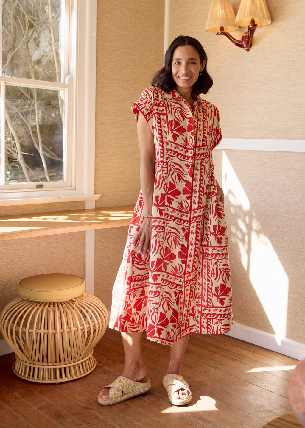 MARGOT SHIRTDRESS - SOLEIL PRINT - PETITE