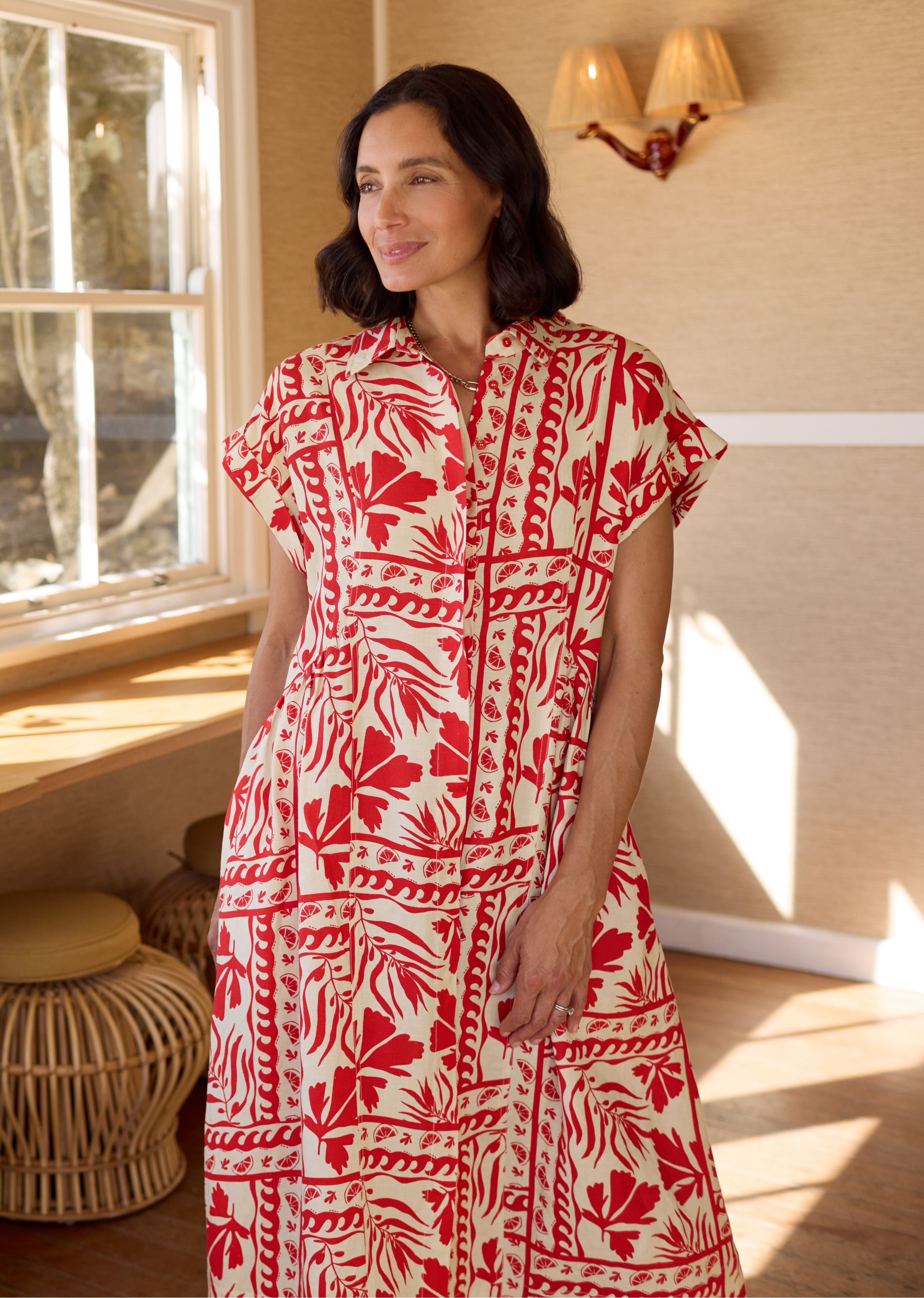 MARGOT SHIRTDRESS - SOLEIL PRINT