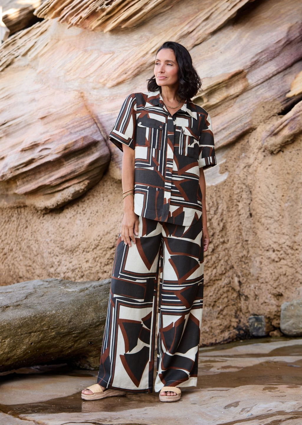 FENTON PANT - INES PRINT