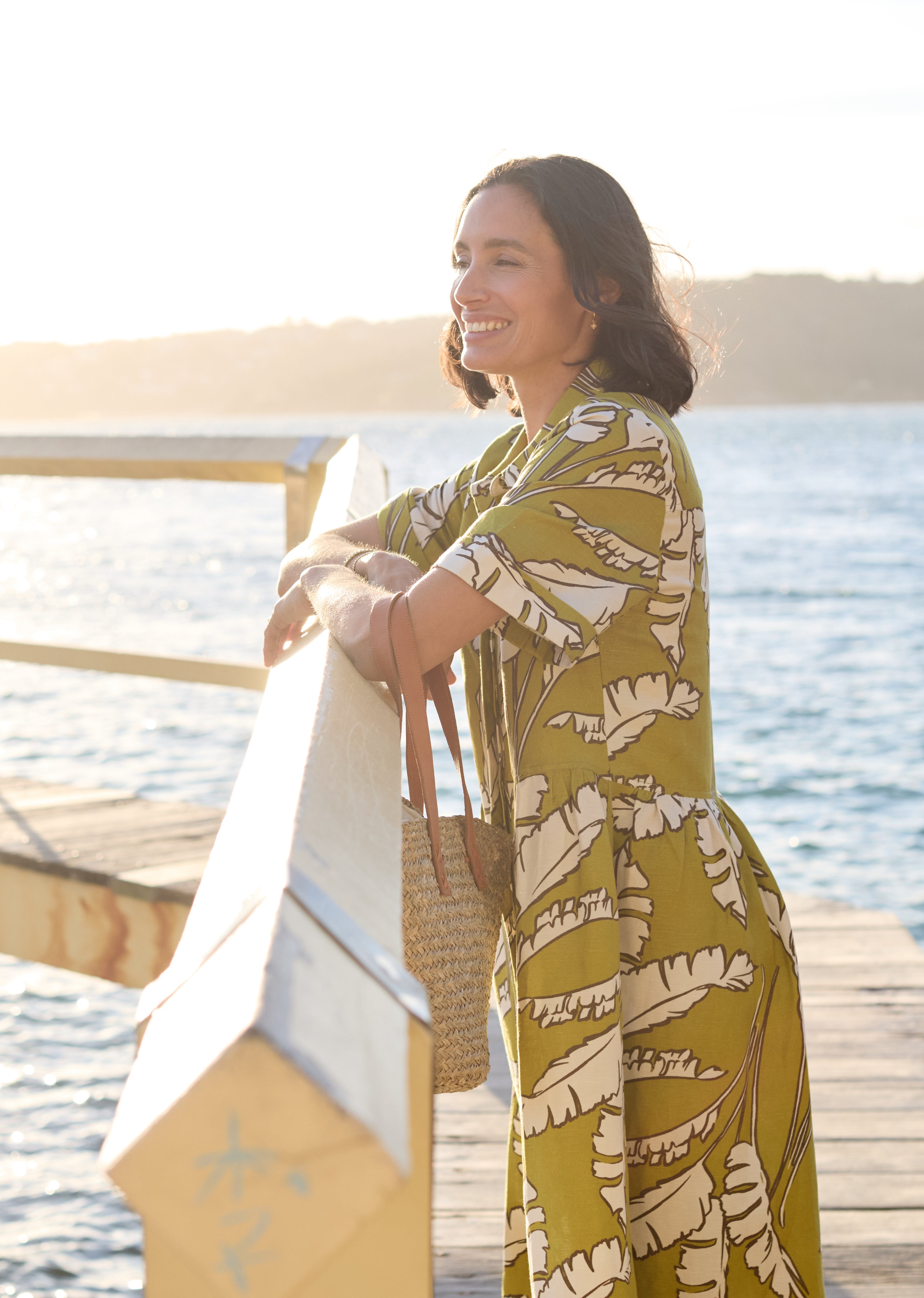 GISELLE SHIRTDRESS - ANOUK PRINT - PETITE
