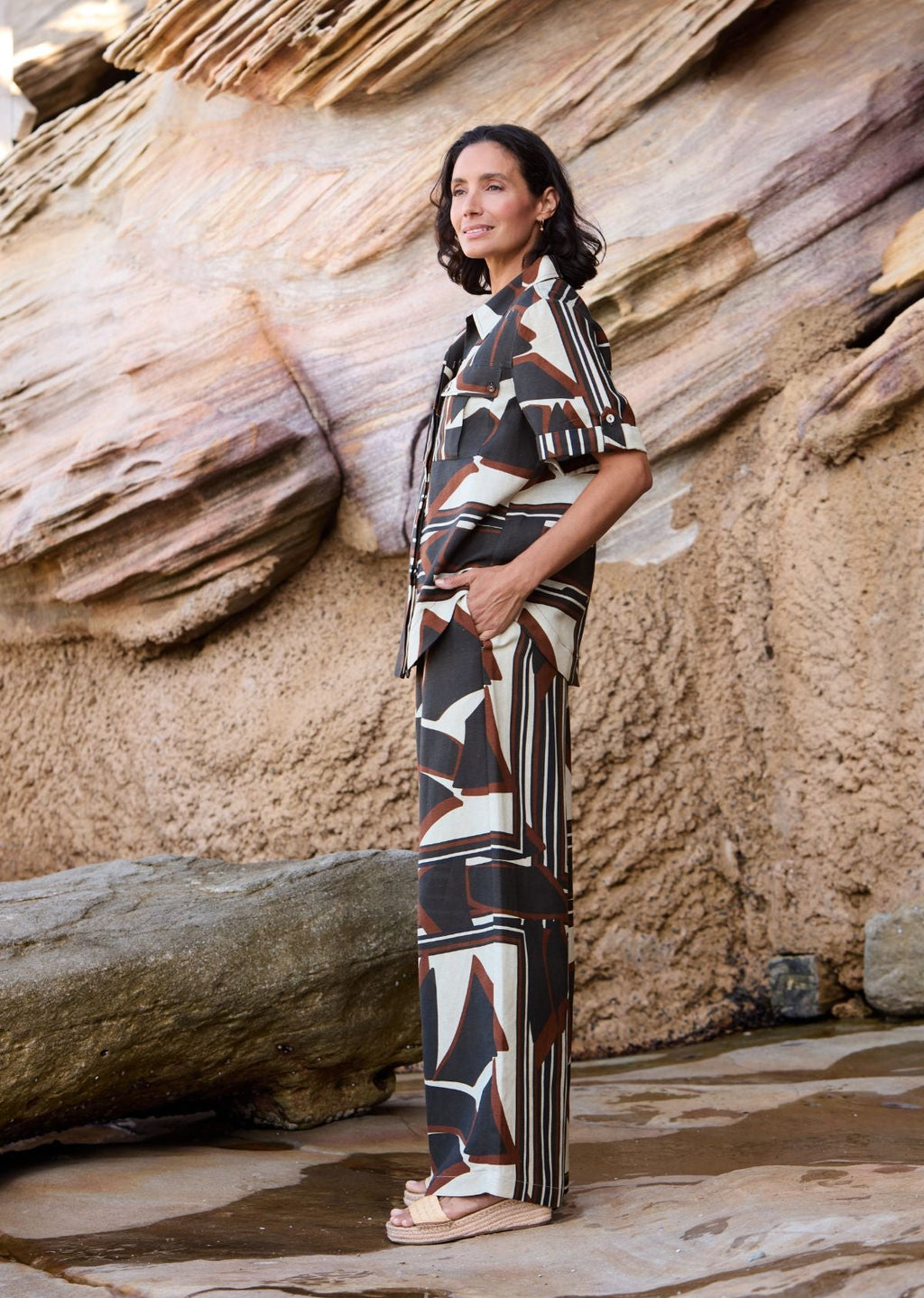 FENTON PANT - INES PRINT