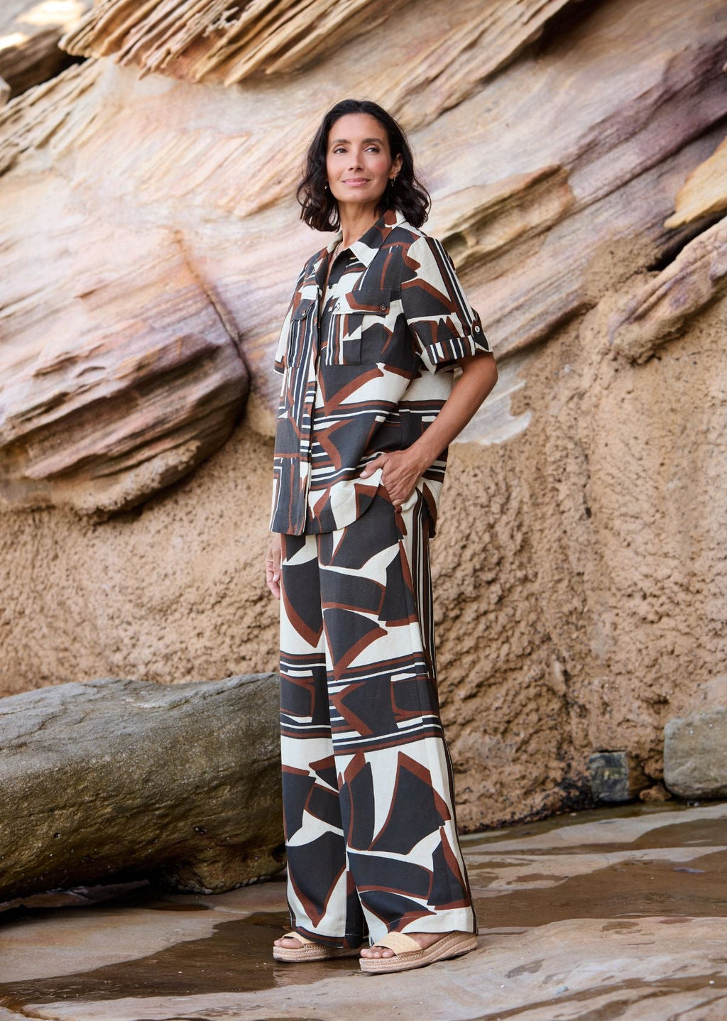 SABINE SHIRT - INES PRINT